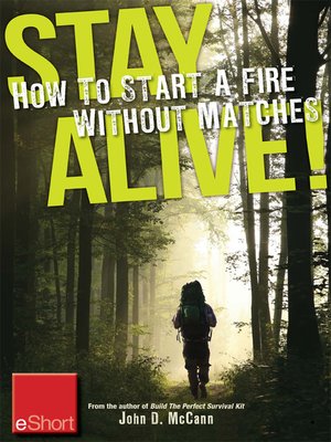 cover image of Stay Alive--How to Start a Fire without Matches eShort